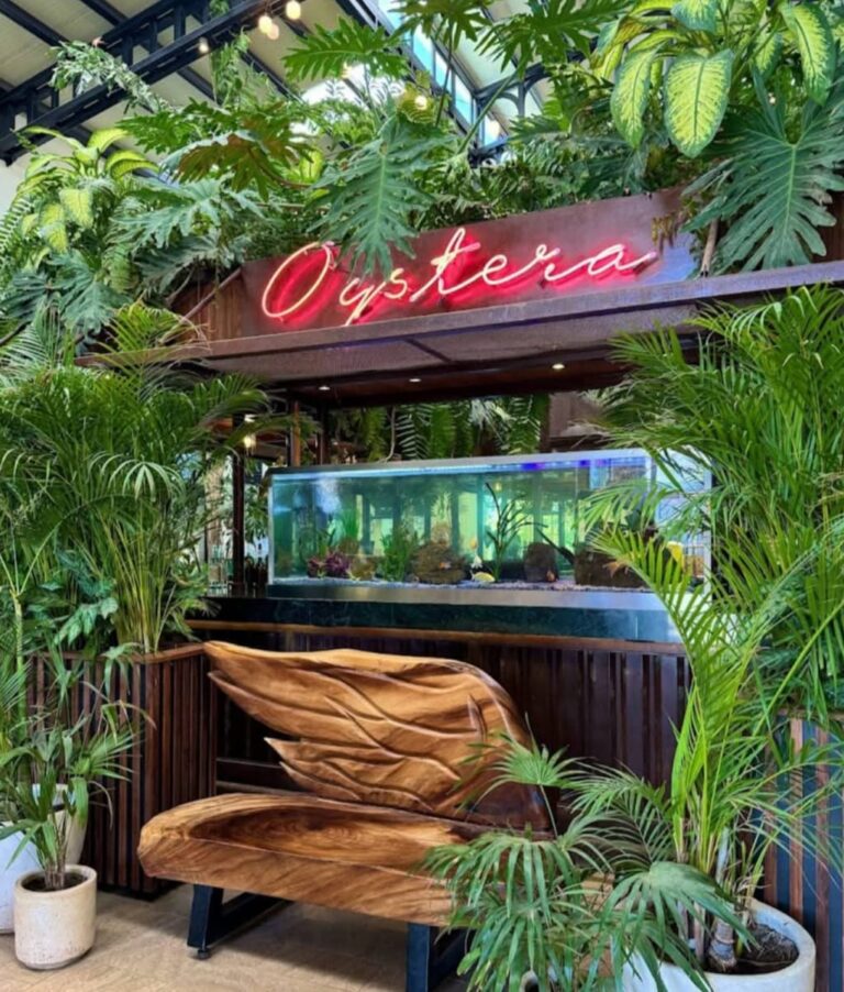 Fachada del Restaurante Oystera Todos Santos BCS cliente de SDS Soluciones de Seguridad