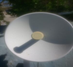 Antena de enlace inalámbrico instalada en Hotel Marea La Paz por SDS Soluciones de Seguridad
